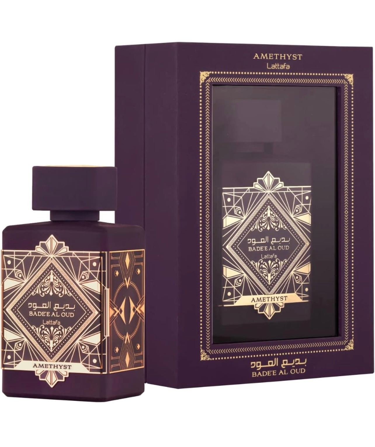 Lattafa Bade'e al Oud Amethyst Eau de Parfum 3.4OZ